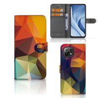 Xiaomi 11 Lite 5G NE | Mi 11 Lite | Book Case | Polygon Color
