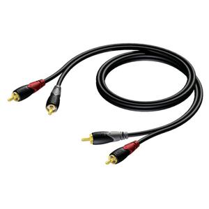 Procab CLA800 Classic 2x RCA male - 2x RCA male kabel 15m