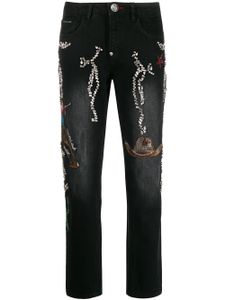 Philipp Plein jean Cowboy - Noir