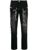 Philipp Plein jean Cowboy - Noir - thumbnail