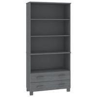 The Living Store HAMAR Dressoir en Opzetkast - 85x35x180 cm - Massief grenenhout - thumbnail