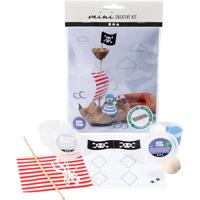 Creativ Company Mini creative kit eierdoos piratenboot Creativ Company Mini creative kit eierdoos piratenboot
