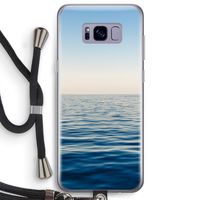 Water horizon: Samsung Galaxy S8 Plus Transparant Hoesje met koord
