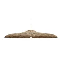 Kave Home - Plafondlamp Cruilles van natuurlijke vezels met - thumbnail