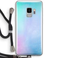 mist pastel: Samsung Galaxy S9 Transparant Hoesje met koord