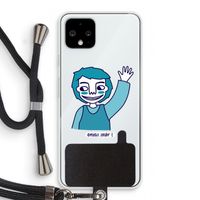 Zwaai: Pixel 4 Transparant Hoesje met koord
