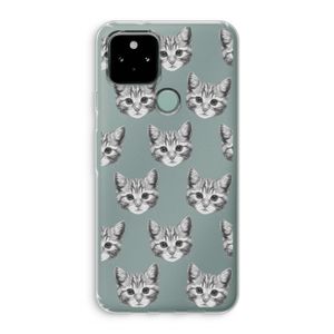 Kitten: Google Pixel 5 Transparant Hoesje