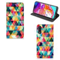 Samsung Galaxy A70 | Hoesje met Magneet | Geruit