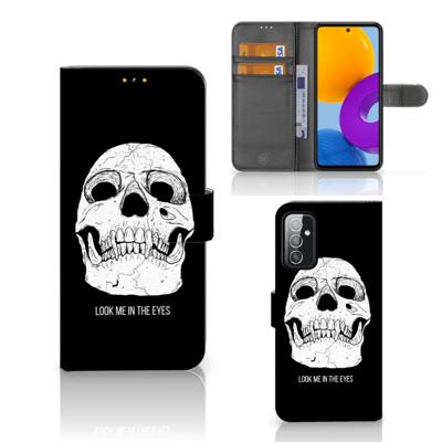 Telefoonhoesje met Naam Samsung Galaxy M52 Skull Eyes