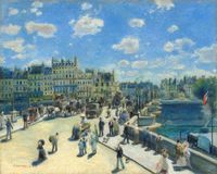 Pont Neuf Parijs van Pierre-Auguste Renoir - thumbnail