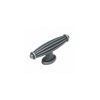 Intersteel Meubelknop gerild ø72 mm - oud grijs