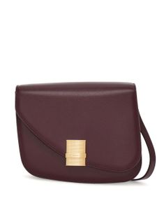 Ferragamo sac porté épaule Asymmetric médium - Rouge