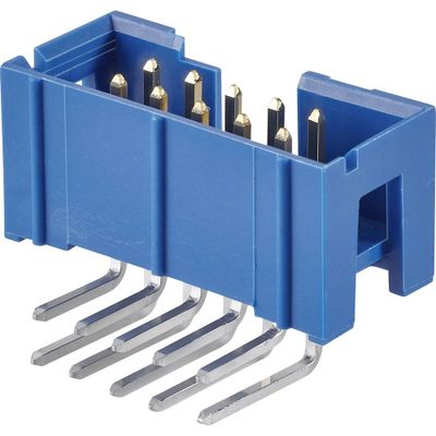 FCI 75867-132LF Pinconnector Rastermaat: 2.54 mm Totaal aantal polen: 8 Aantal rijen: 2 1 stuk(s)