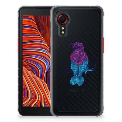 Samsung Galaxy Xcover 5 Telefoonhoesje met Naam Merel Samsung Galaxy Xcover 5 Telefoonhoesje met Naam Merel