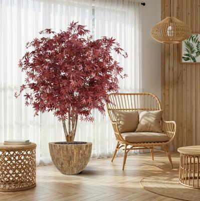 Acer Maple deluxe kunstboom 165cm - burgundy