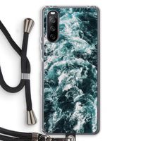 Zee golf: Sony Sony Xperia 10 III Transparant Hoesje met koord
