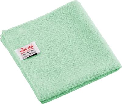 Vileda Professional r-MicroTuff Base microvezeldoek, pak van 5 stuks, groen