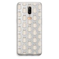 Uilen: OnePlus 6 Transparant Hoesje