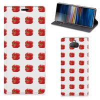 Sony Xperia 10 Plus | Flip Style Cover | Paprika Red
