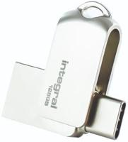 Integral USB stick 128GB Metal Dual USB-C en USB 3.0 - 9500290 Integral USB stick 128GB Metal Dual USB-C en USB 3.0 - 9500290