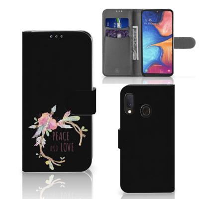Samsung Galaxy A20e Leuk Hoesje Boho Text Samsung Galaxy A20e Leuk Hoesje Boho Text