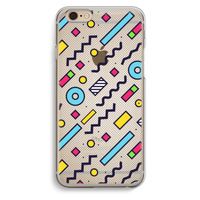 8-bit N°8: iPhone 6 / 6S Transparant Hoesje - thumbnail