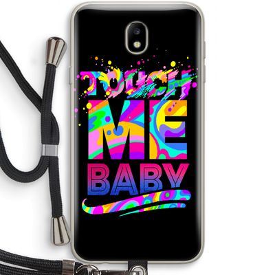 Touch Me: Samsung Galaxy J7 (2017) Transparant Hoesje met koord