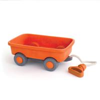 Green Toys Orange Wagon - thumbnail