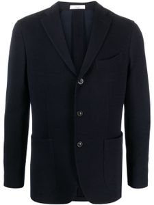 Boglioli blazer à simple boutonnage - Bleu