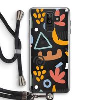 Abstract: Samsung Galaxy J8 (2018) Transparant Hoesje met koord