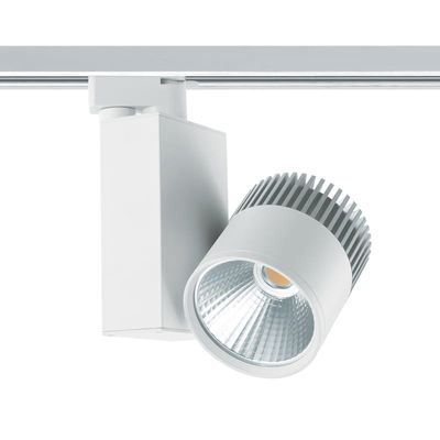 LED railspot wit 30W rose kleur type Piemonte voor 3 fase spanningsrail voor vleeswaren verlichting 169-091