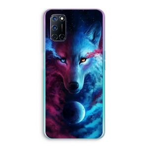 Where Light And Dark Meet: Oppo A72 Transparant Hoesje