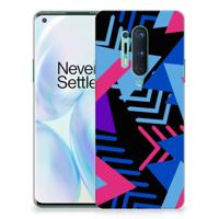 OnePlus 8 Pro | TPU Hoesje | Funky Triangle