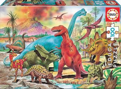 Puzzel Educa Dino (100 pcs) - 8412668131798