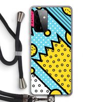 Pop Art #1: Samsung Galaxy A72 5G Transparant Hoesje met koord