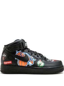 Nike x Supreme baskets montantes Air Force 1 Mid '07 - Noir