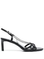 Zadig&Voltaire sandales Sleepless en cuir - Noir