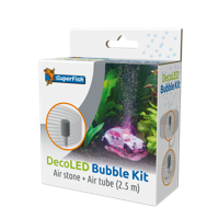 Superfish Deco Led Bubble Kit - Aquatic Lighting & Air Stone for Healthy Aquarium Environment