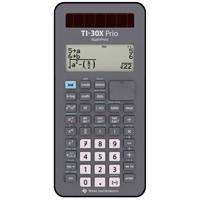 Texas Instruments TI-30X Prio MathPrint™ Schoolrekenmachine Zwart Aantal displayposities: 64 werkt op batterijen, werkt op zonne-energie