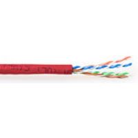 ACT CAT6 U/UTP PVC soepel patch rood 305 m