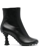 Sunnei bottines Chiodi 100 mm en cuir - Noir - thumbnail