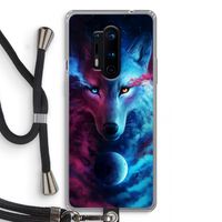 Where Light And Dark Meet: OnePlus 8 Pro Transparant Hoesje met koord