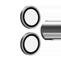 BodyGuardz Pure 3 lensbeschermers iPhone 17 - Silver