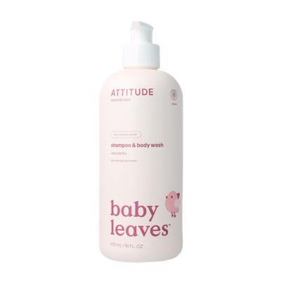 Shampoo 2 in 1 baby leaves parfum vrij 473 Milliliter Shampoo 2 in 1 baby leaves parfum vrij 473 Milliliter