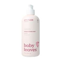 Shampoo 2 in 1 baby leaves parfum vrij 473 Milliliter