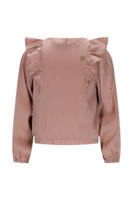 Le Chic winter blouse meisjes - bruin/rood - Every