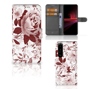 Hoesje Sony Xperia 1 III Watercolor Flowers