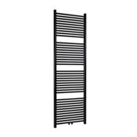 Handdoekradiator Thermrad Tone | 150x55 cm | CV radiator | Onder | 721 Watt | Mat zwart
