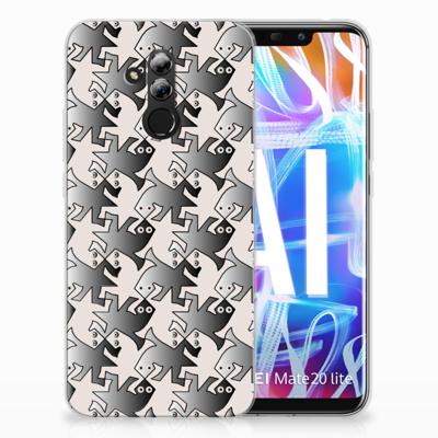 Huawei Mate 20 Lite | TPU Hoesje | Salamander Grey