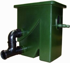 Aquaforte Compactsieve 2 pompgevoed zeefbochtfilter - groen